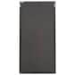 Maple and Jade 65" Wood Rectangular Minimalistic Wall Mirror in Matte Black, , large