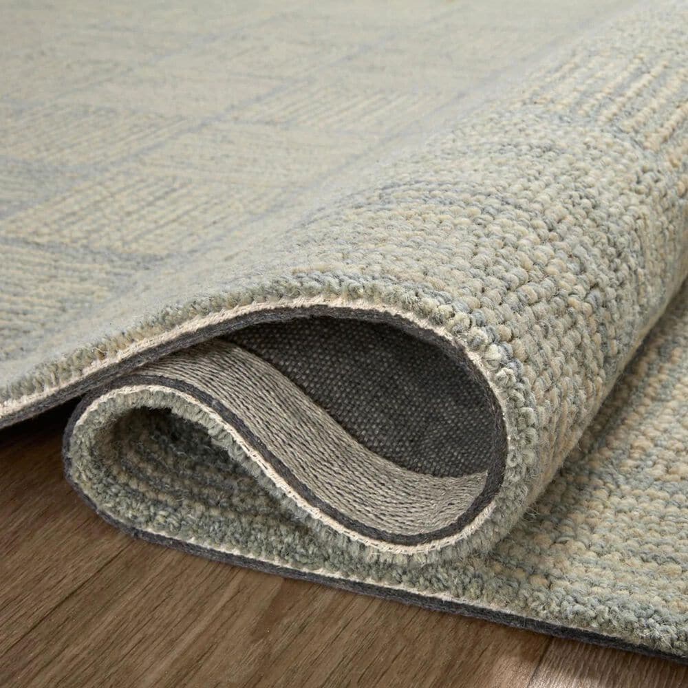 Chris Loves Julia x Loloi Francis 11&#39;6&quot; x 15&#39; Silver and Sky Area Rug, , large