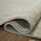 Chris Loves Julia x Loloi Francis 11"6" x 15" Silver and Sky Area Rug, , large
