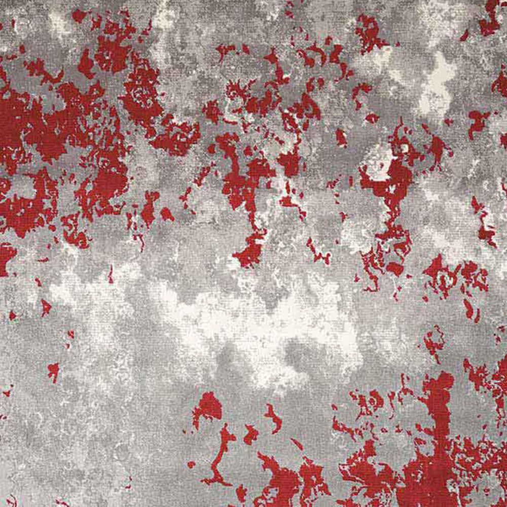 Nourison Twilight TWI21 12&#39; x 15&#39; Grey and Red Area Rug, , large