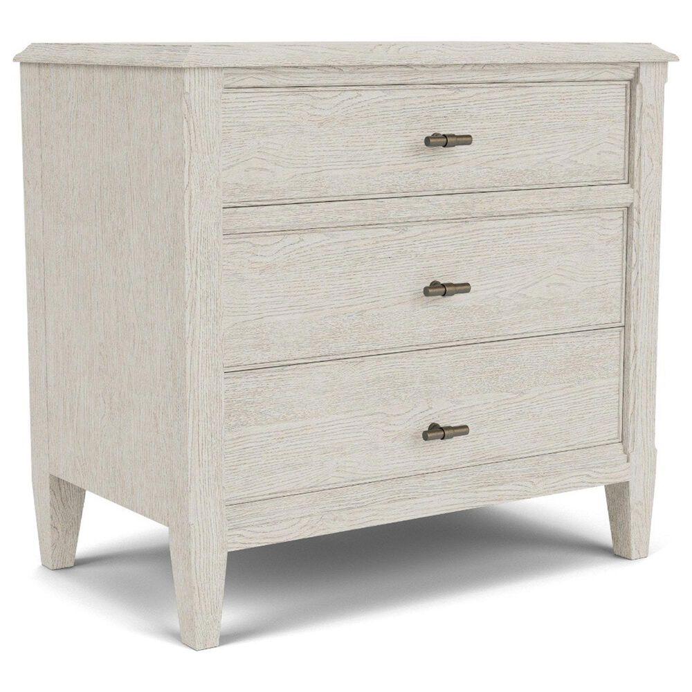 Riverside Furniture Carmella 5 Piece King Platform Panel Bedroom Set in Pebble Oak, , large