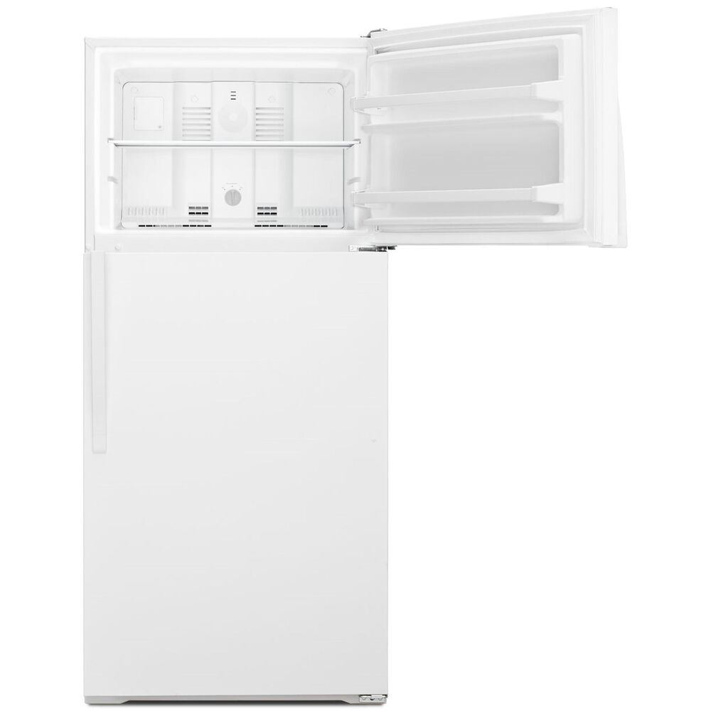 Whirlpool 28&quot; Wide 14 Cu. Ft. Top Freezer Refrigerator in White, , large