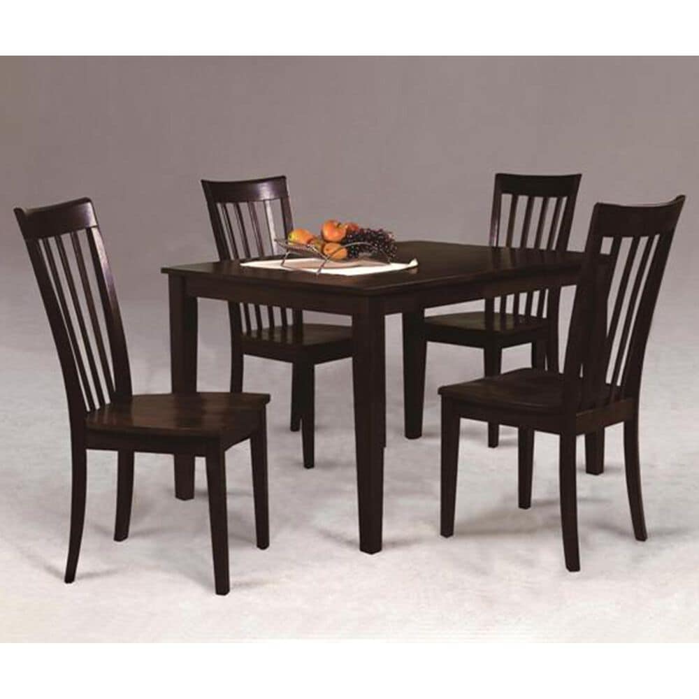 Claremont Brody 5-Piece Dining Set in Espresso, , large