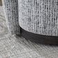 Simeon Collection Tatum Swivel Accent Chair in Nightshade, , large