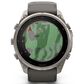 Garmin fenix 9 Pro inReach Solar Smartwatch 51mm Titanium with Pebble Gray and Silver Gray Silicone Band, , large