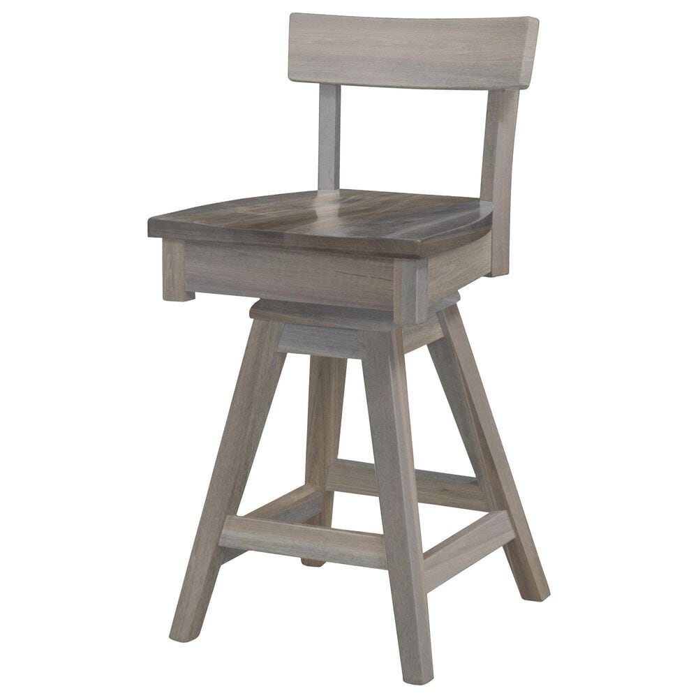 Fleming Furniture Co. Swivel Counter Stool in Aspen Grey, , large
