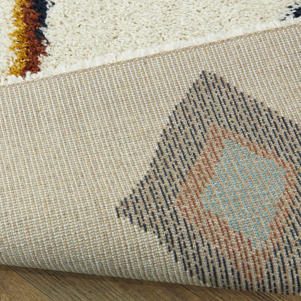 Balta Rugs Backstedt 5&#39;3&quot; x 7&#39; White Area Rug, , large