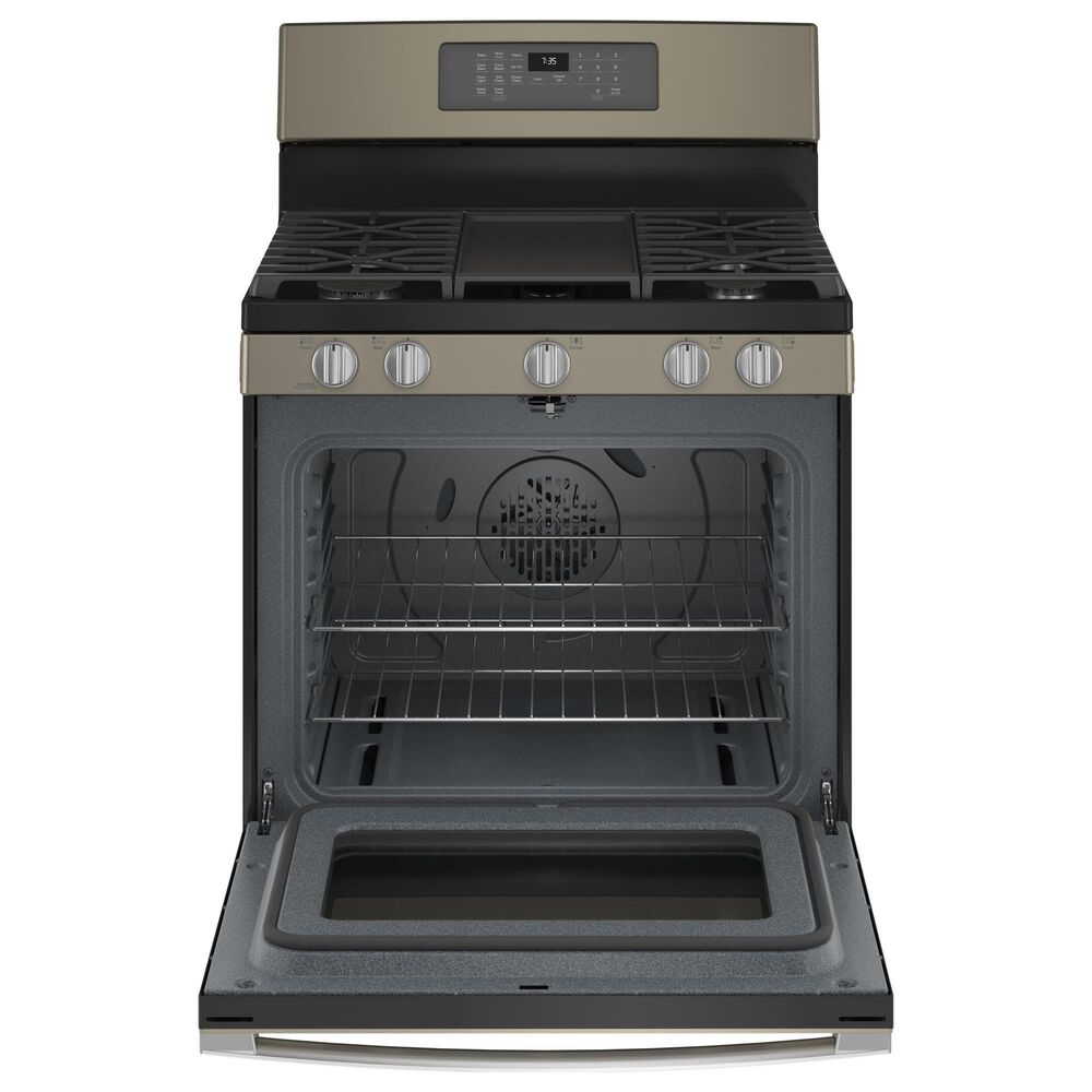 GE Appliances 30" Freestanding Gas Range with Convection in Slate