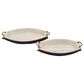Maple and Jade Coastal Tray in White and Blue (Set of 2), , large