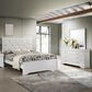 Crown Mark Amalia 3-Piece Full Bedroom Set in White, , large