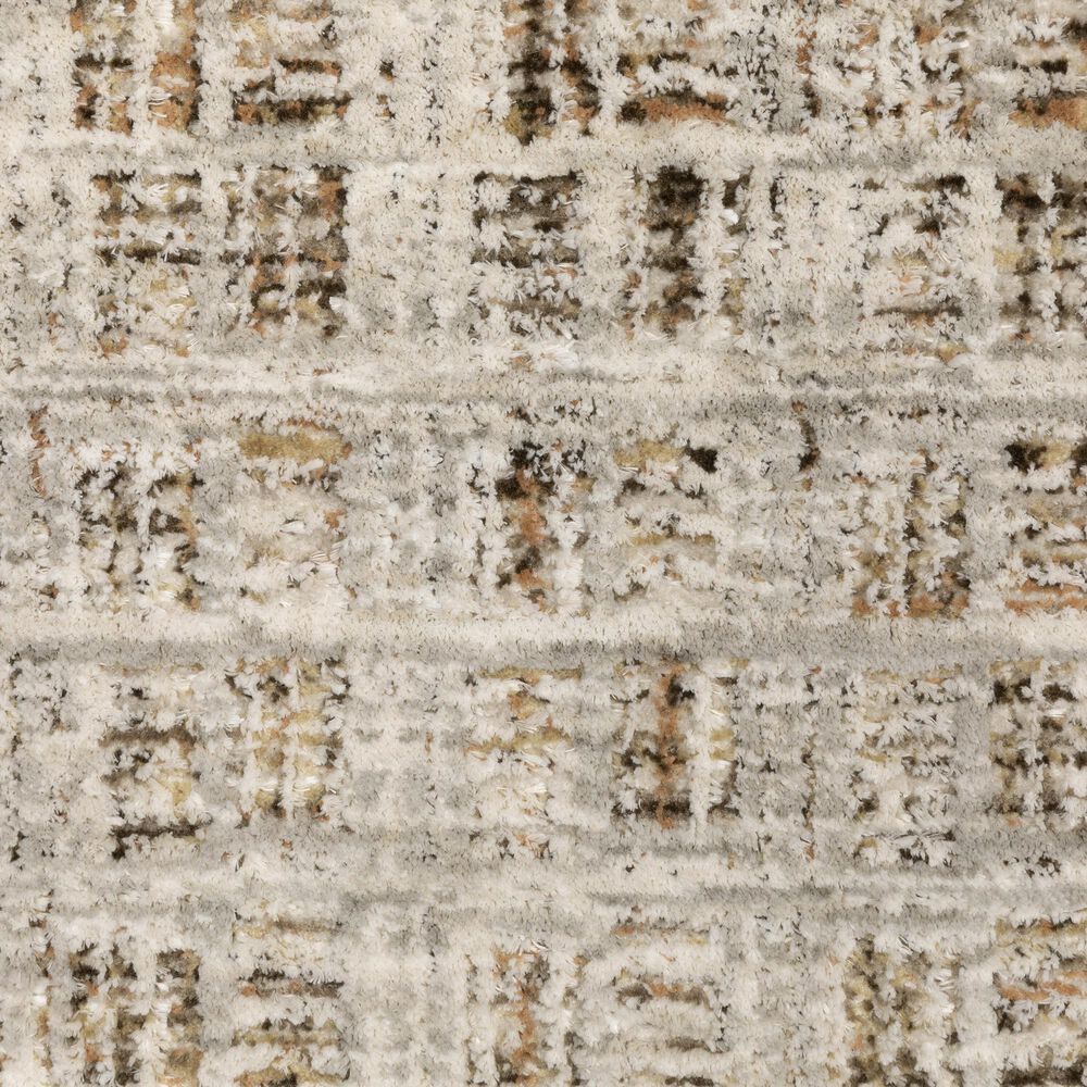 Oriental Weavers Branigan BRG07 Beige and Gold 5'3" x 7'6" Area Rug, , large