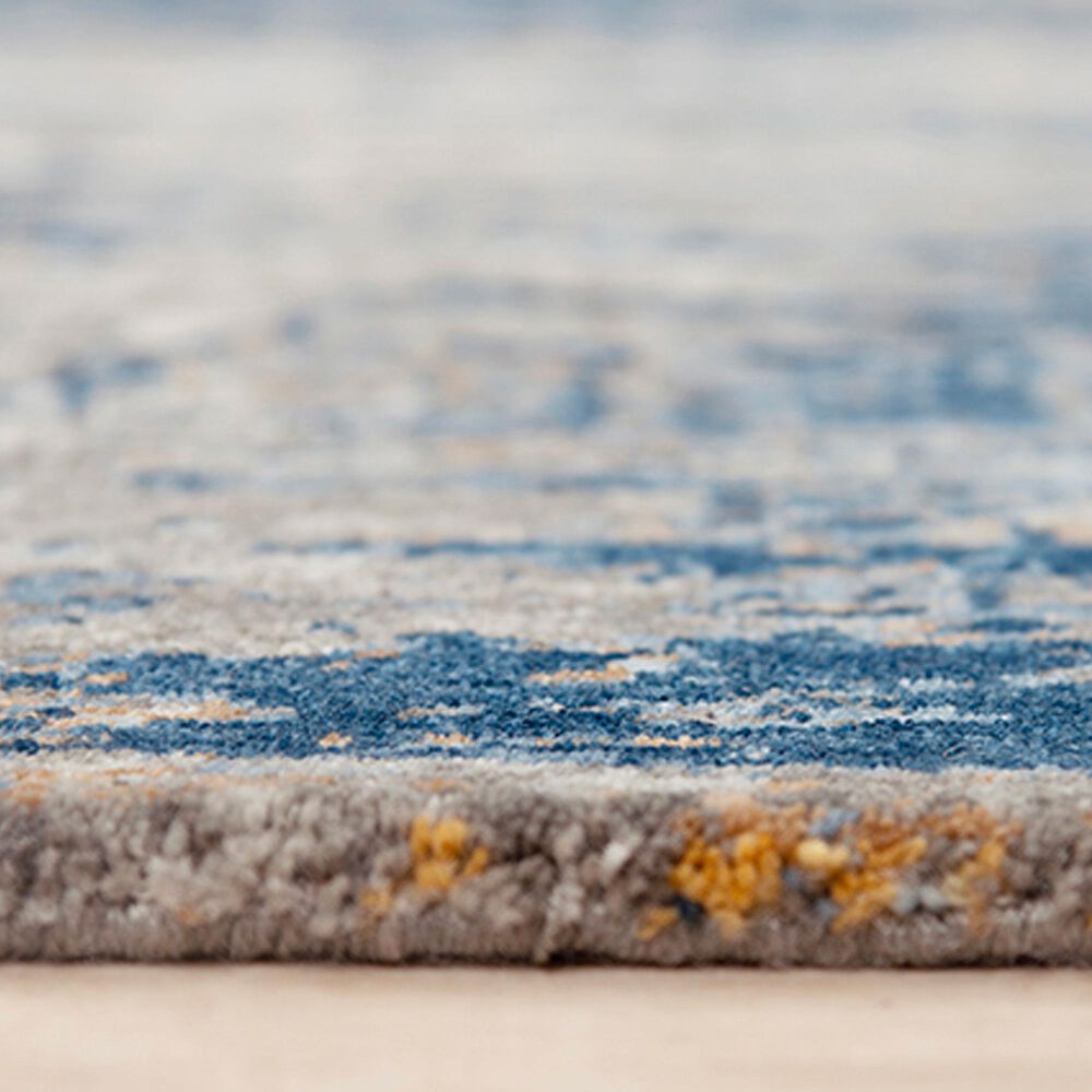 RIZZY Anatolia 5&#39;2&quot; x 7&#39;9&quot; Blue Area Rug, , large