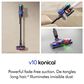 Dyson V10 Konical Cordless Vacuum in Black and Blue, , large