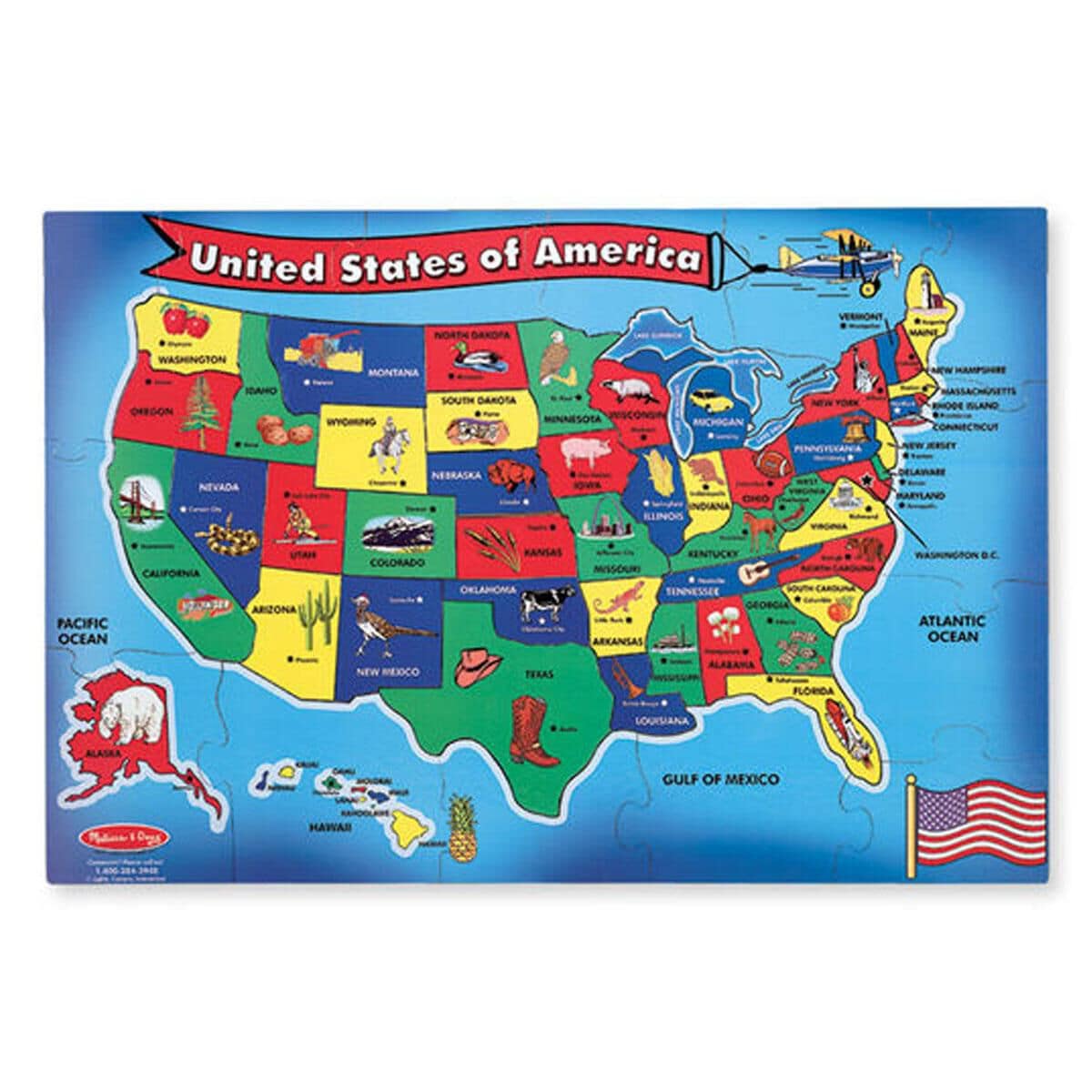 Melissa and doug states puzzle 2025