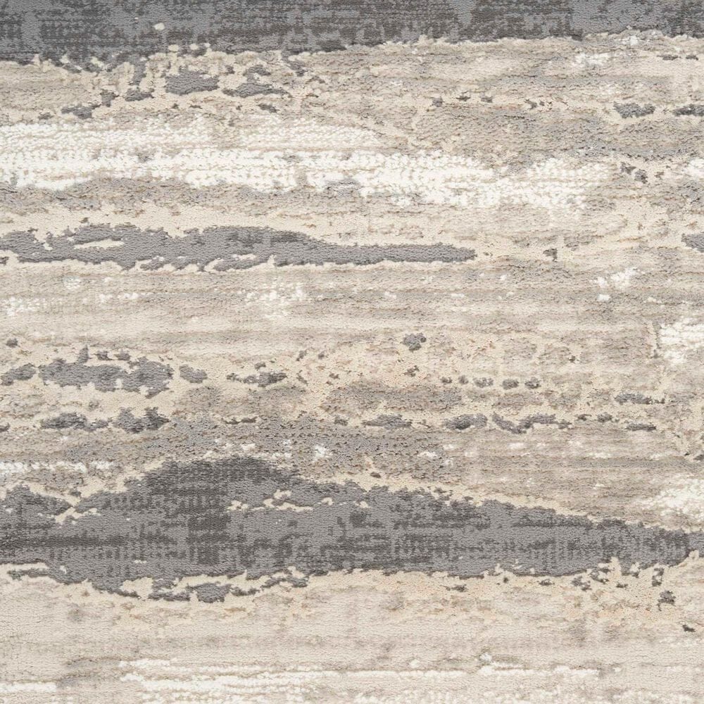 Nourison Sustainable Trends SUT03 6&#39; x 9&#39; Ivory and Multicolor Area Rug, , large