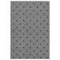Dalyn Rug Company The Reserve TR5 Black 9" x 12" Indoor/Outdoor Area Rug, , large