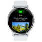Garmin Venu 3 45mm Watch Silver Stainless Bezel Steel Whitestone Case with Whitestone Silicone Band, , large