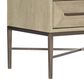 Hooker Furniture Cascade 3-Drawer Nightstand with USB Ports in Terrain, , large