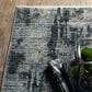 Oriental Weavers Hayden HAY04 3"3" x 5" Beige and Blue Area Rug, , large