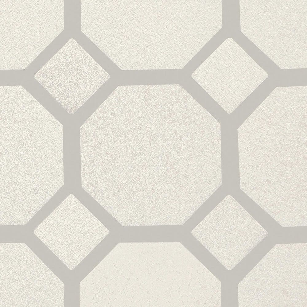 Dal-Tile Relicca Deckle 12" x 12" Octagon Dot Ceramic Mosaic Sheet, , large
