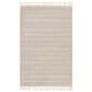Jaipur Jaida Khoda Gray Morn and Humus 5" x 7" Area Rug, , large