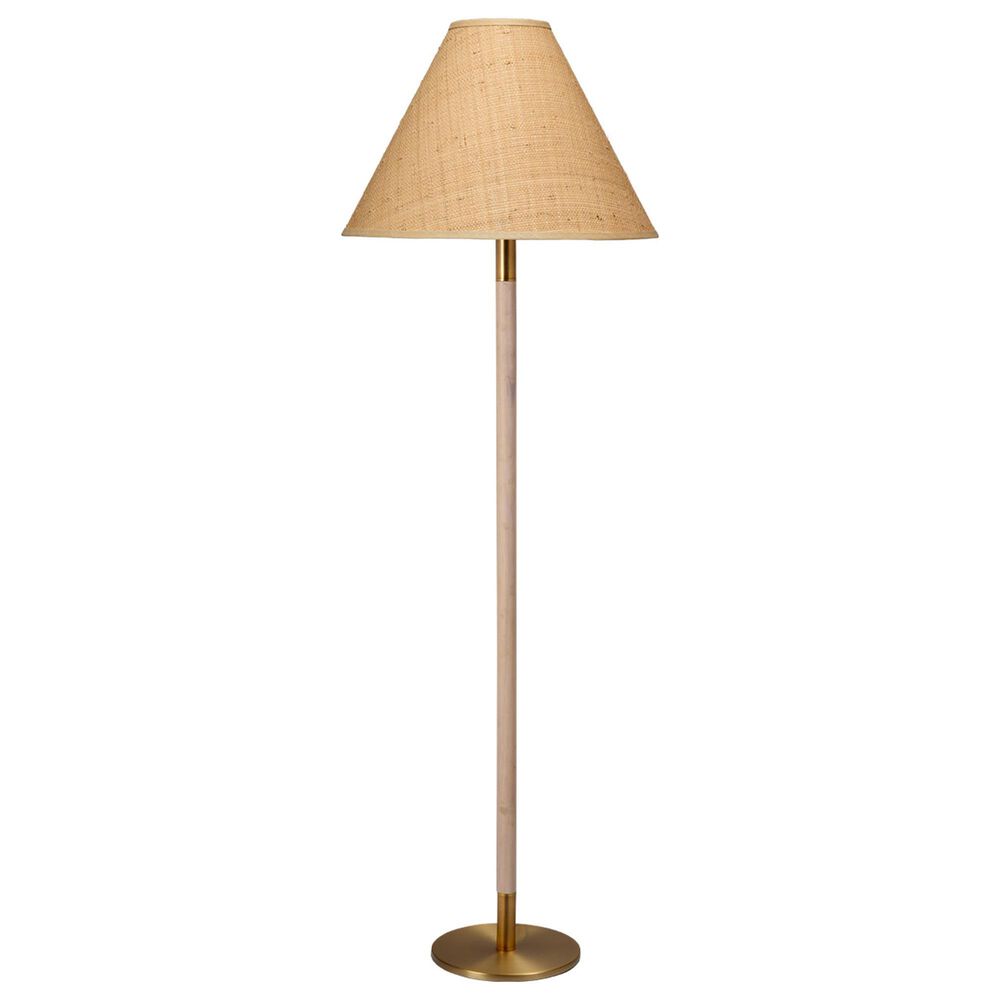 Jamie Young Warrenton Floor lamp in Antique Brass, , large