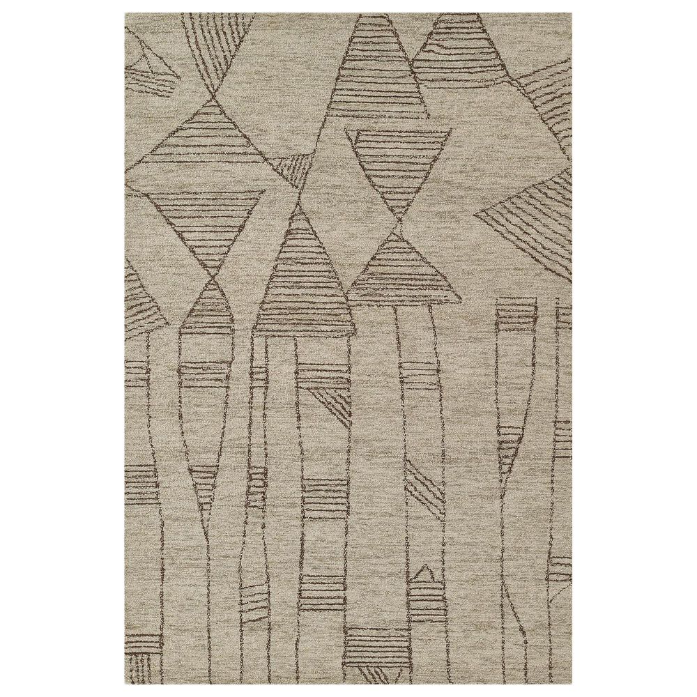 Momeni Teppe 2" x 3" Grey Area Rug, , large