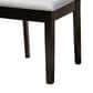 Baxton Studio Caron Side Chair with Grey Cushion in Espresso Brown (Set of 2), , large