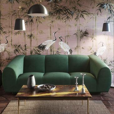 Tov Furniture Emmet Sofa in Forest Green, , large