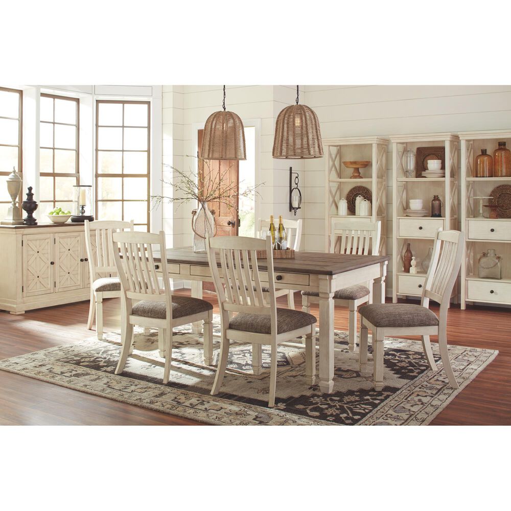 Signature Design by Ashley Bolanburg Side Chair in Antique White, , large