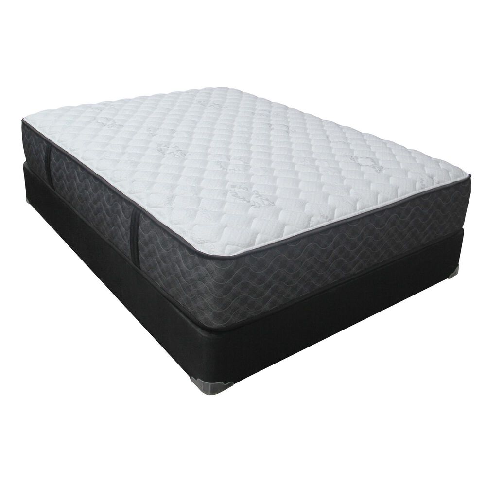 Sleeptronic Berkshire Regent Gel II Extra Firm Full Mattress with Low Profile Box Spring, , large