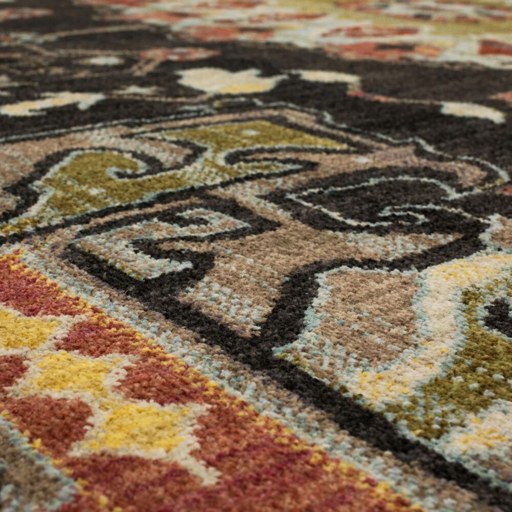 Karastan Pandora Covetous 8&#39; x 11&#39; Charcoal Area Rug, , large