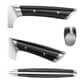 Cangshan Helena 8" Bread Knife in Black, , large