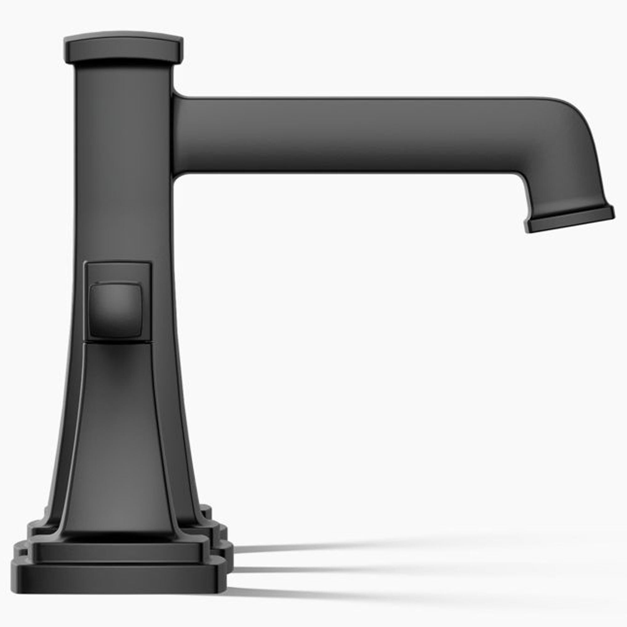 Kohler Riff Widespread Bathroom Sink Faucet in Matte Black