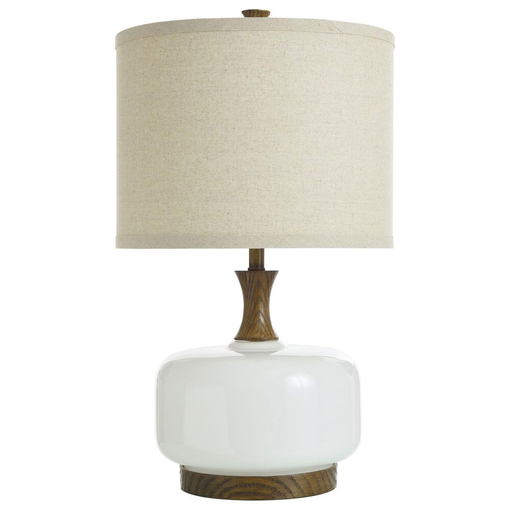 Flair Industries Chevelle Table Lamp in White, , large