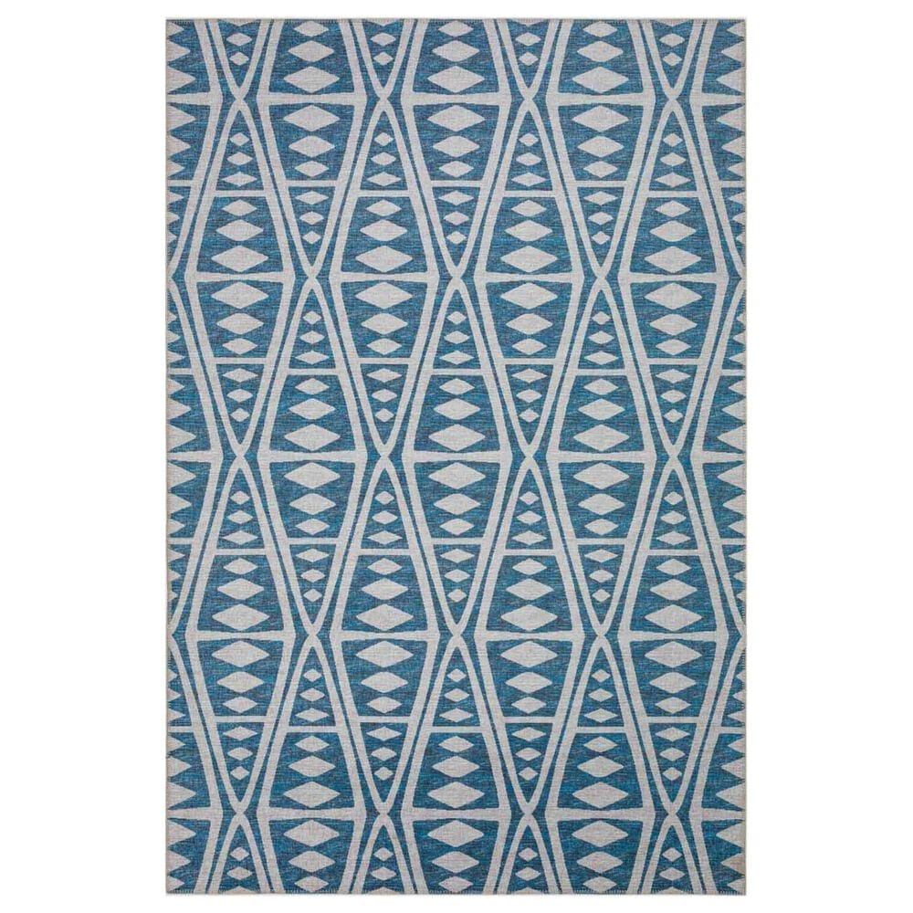 Dalyn Rug Company Sedona Southwestern 8" x 10" Indigo Indoor/Outdoor Area Performance Rug, , large