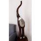 Maple and Jade Eclectic Elephant Sculpture in Brown and Silver, , large