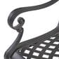 Hearth and Haven Olmsted 5-Piece Outdoor Dining Set in Black, , large