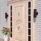 Vaxcel Chiasso 14.25" 2-Light Outdoor Wall Sconce in Deep Bronze, , large
