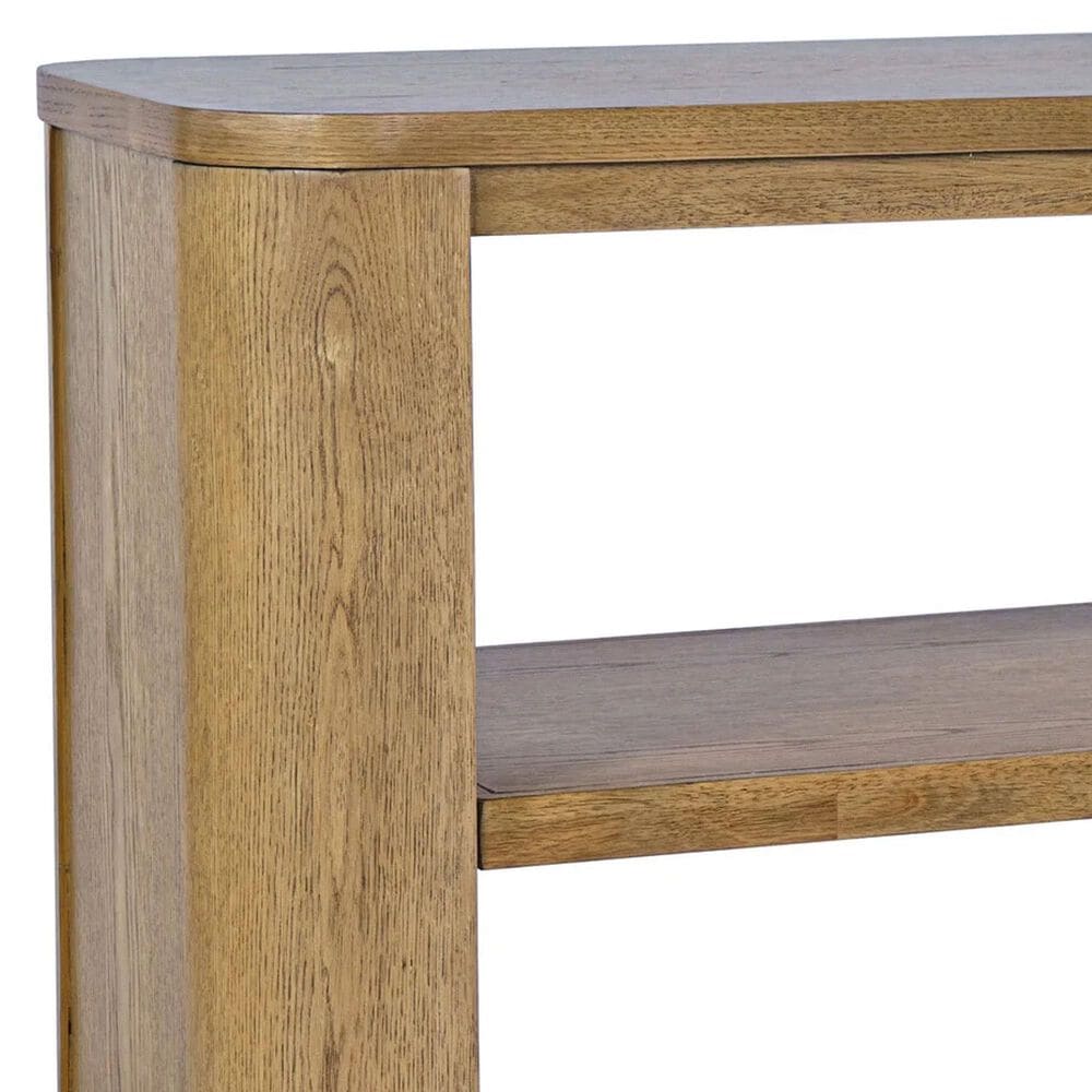 Waltham Janzen Sofa Table with Lower Shelves in Cascade Oak, , large