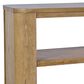 Waltham Janzen Sofa Table with Lower Shelves in Cascade Oak, , large