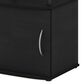 HOMLUX End Table with Open Shelf in Black, , large