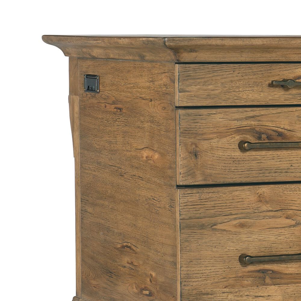 Hooker Furniture Big Sky Executive Desk in Vintage Natural, , large