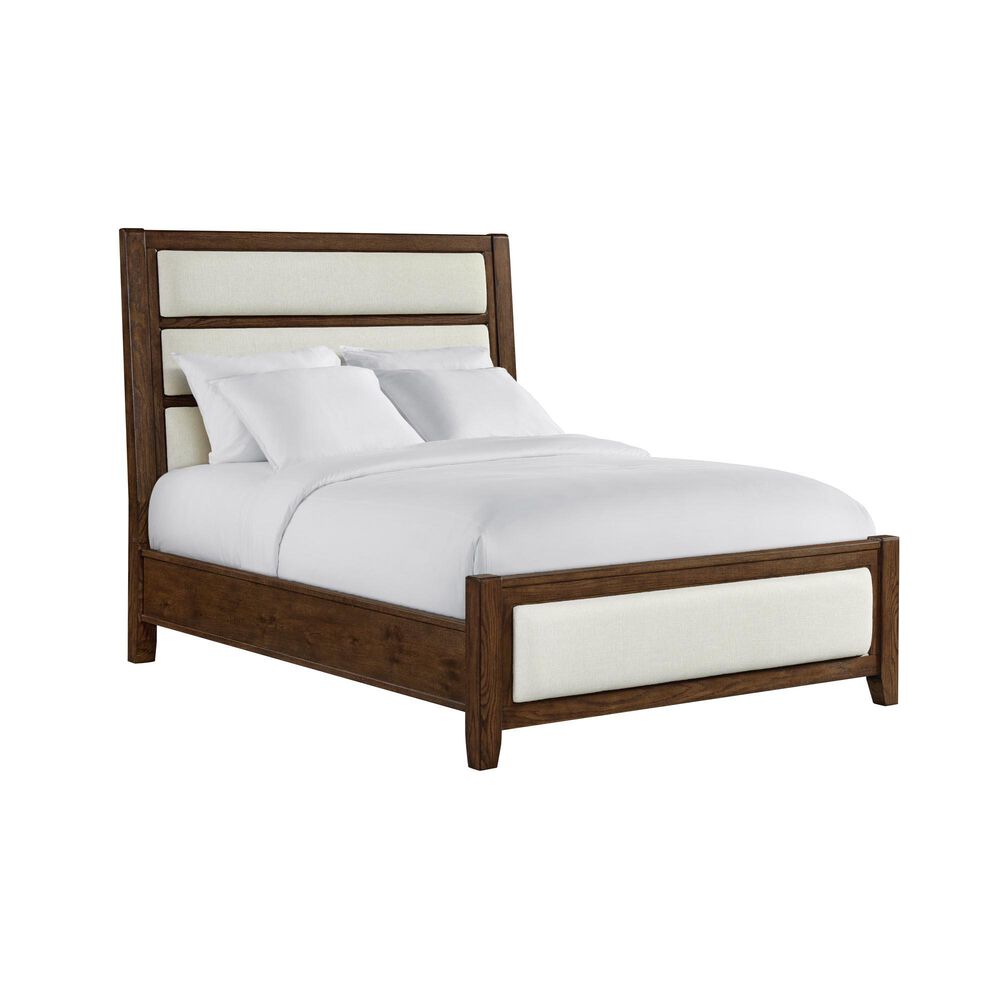 Intercon Marlow Queen Platform Bed in Weathered Steel, , large