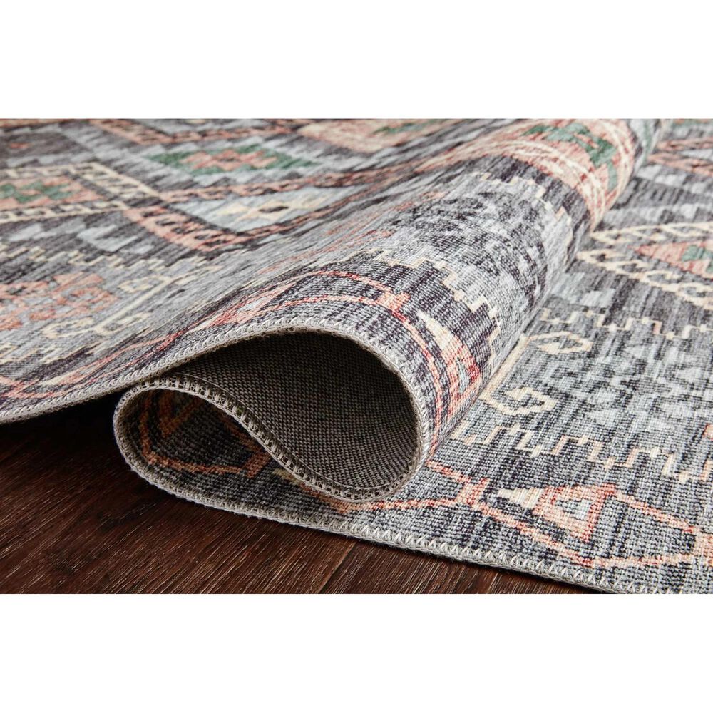 Loloi II Zion ZIO-01 2&#39;3&quot; x 3&#39;9&quot; Grey Area Rug, , large