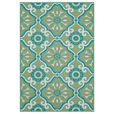 Mohawk Outdoor 92312 5"3" x 7"6" Wintergreen Area Performance Rug, , large
