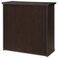 Valor Living Jefferson 2-Shelf Bookcase in Espresso, , large