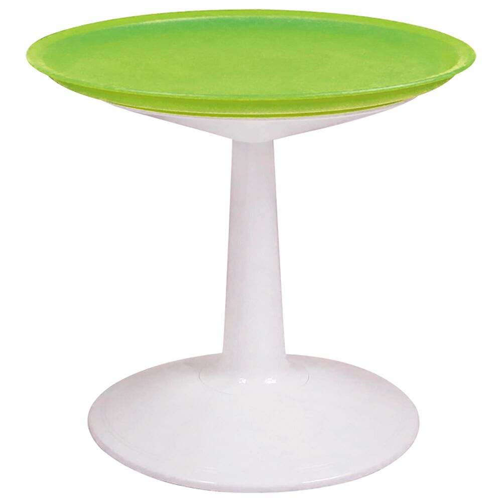 Lagoon Furniture Sprout Round Side Table in Green, , large