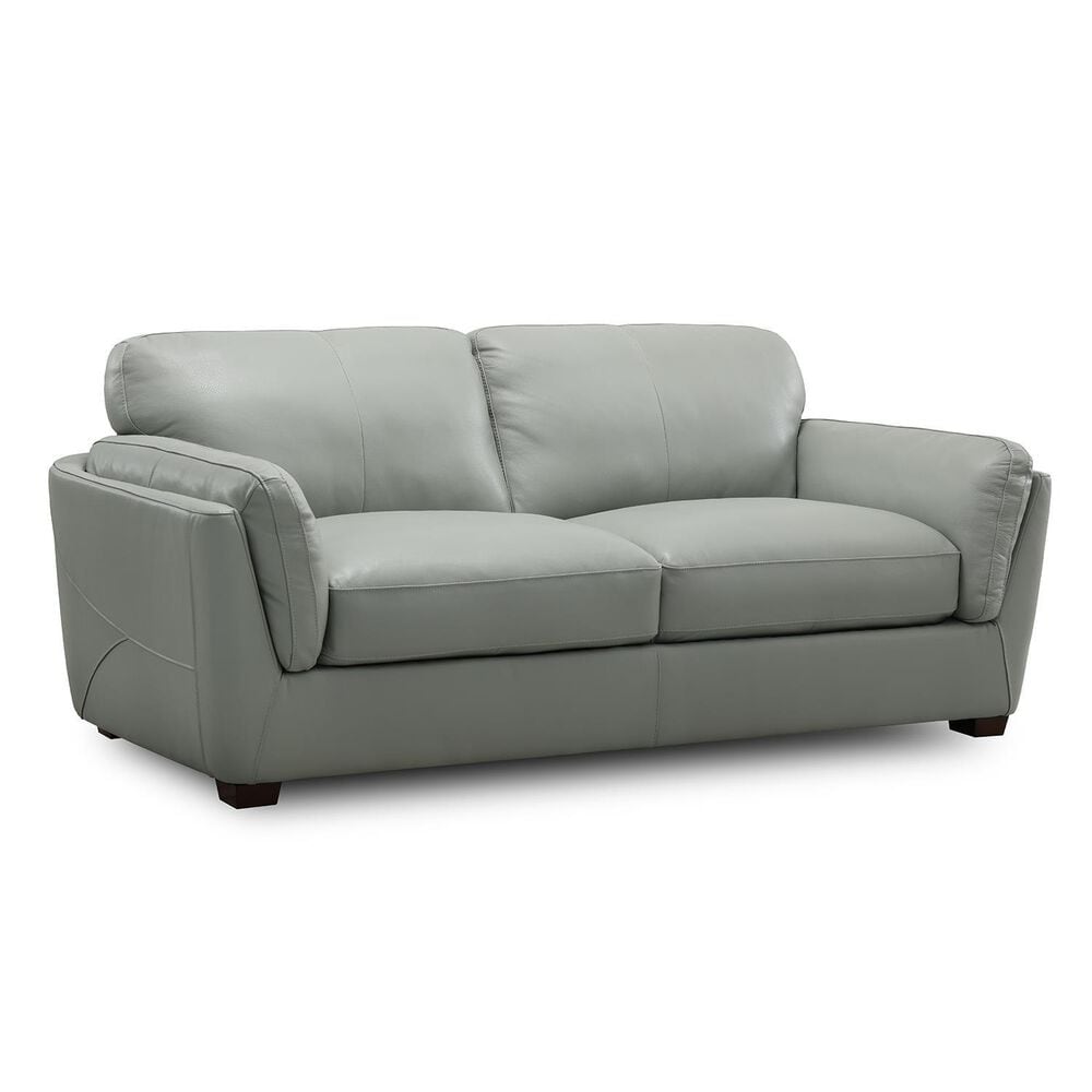 Sienna Designs Leather Stationary Sofa in Caesar Ice, , large