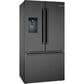 Bosch 21.6 Cu. Ft. 500 Series French Door Bottom Mount Refrigerator in Black Stainless Steel, , large